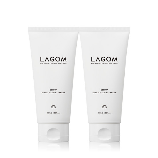 LAGOM Cellup Micro Foam Cleanser 120ml x2