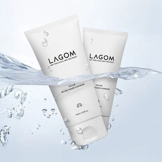 LAGOM Cellup Micro Foam Cleanser 120ml x2