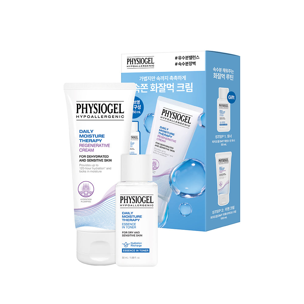 PHYSIOGEL DMT Regenerative Cream 100ml + Essence in Toner 50ml