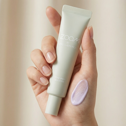 ZOOM BY JUNG SAEM MOOL Tone Prep Booster 30ml (Tone-Correcting Makeup Base / Lavender Primer)
